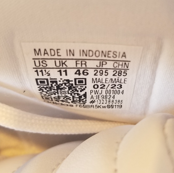 ADIDAS MEN'S POSTMOVE MID WHITE GREEN GUM BASKETBALL SHOES 11.5 NEW IN BOX & TAG - Picture 11 of 15